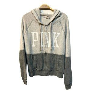 PINK VS Grey Zip Up Hoodie